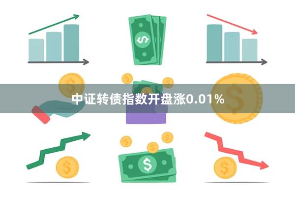 中证转债指数开盘涨0.01%