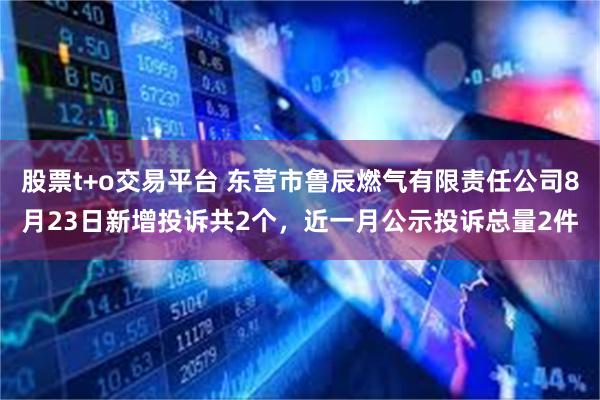 股票t+o交易平台 东营市鲁辰燃气有限责任公司8月23日新增投诉共2个，近一月公示投诉总量2件