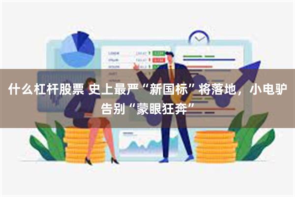 什么杠杆股票 史上最严“新国标”将落地，小电驴告别“蒙眼狂奔”
