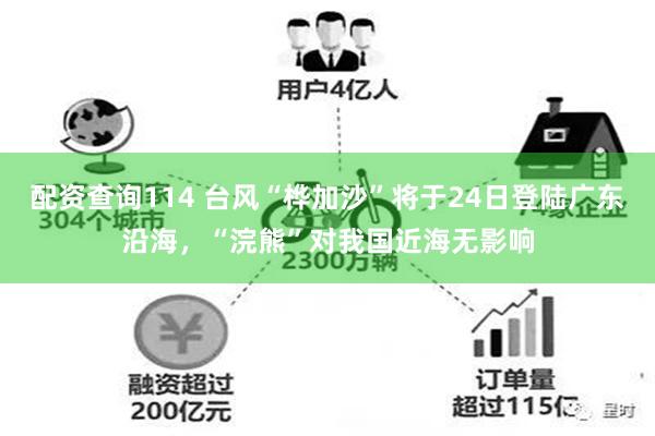 配资查询114 台风“桦加沙”将于24日登陆广东沿海,“浣熊”对我国近海无影响