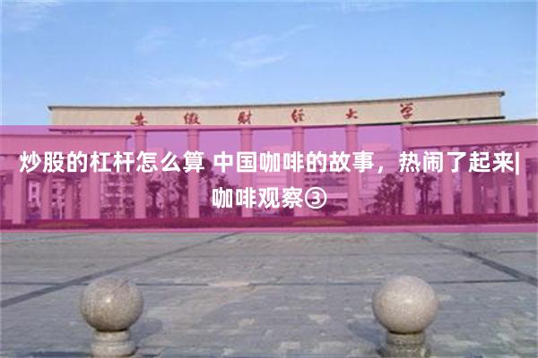 炒股的杠杆怎么算 中国咖啡的故事，热闹了起来|咖啡观察③