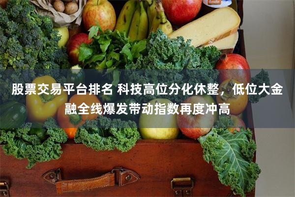 股票交易平台排名 科技高位分化休整，低位大金融全线爆发带动指数再度冲高