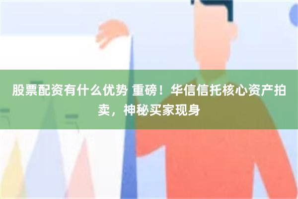股票配资有什么优势 重磅！华信信托核心资产拍卖，神秘买家现身