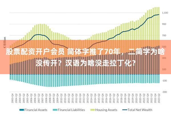 股票配资开户会员 简体字推了70年，二简字为啥没传开？汉语为啥没走拉丁化？