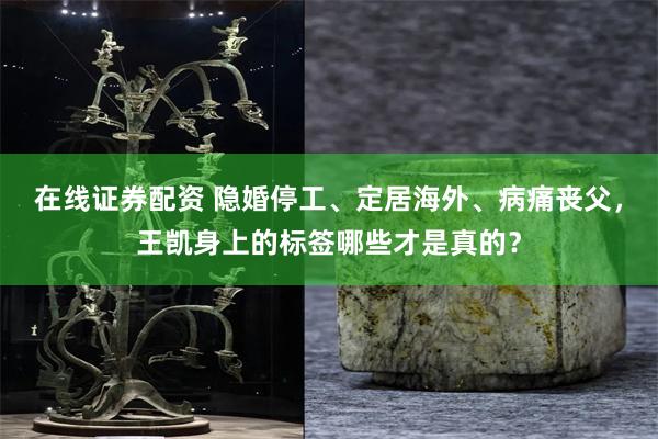 在线证券配资 隐婚停工、定居海外、病痛丧父，王凯身上的标签哪些才是真的？