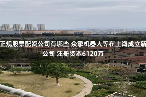 正规股票配资公司有哪些 众擎机器人等在上海成立新公司 注册资本6120万