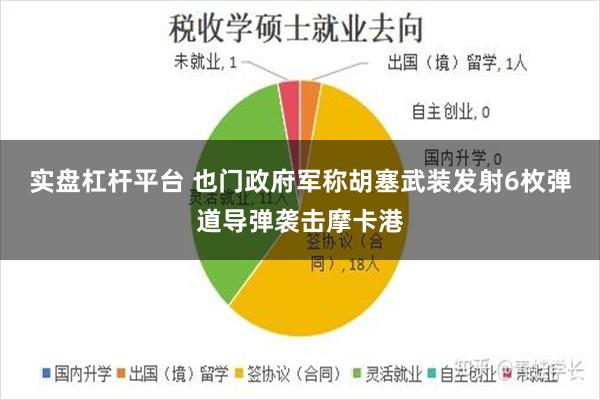 实盘杠杆平台 也门政府军称胡塞武装发射6枚弹道导弹袭击摩卡港