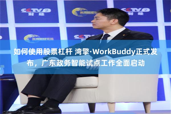 如何使用股票杠杆 湾擎·WorkBuddy正式发布，广东政务智能试点工作全面启动